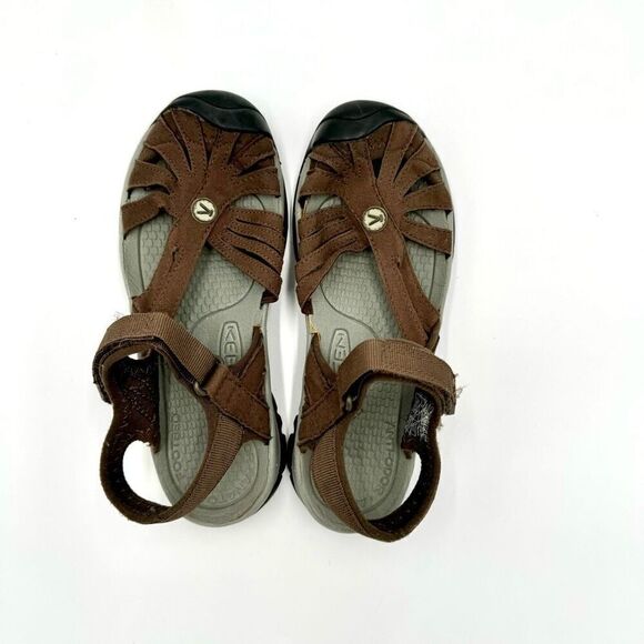 Keen Women’s Rose Adventure Sandal Gorpcore Brown Sandal Sz US 6.5 - Picture 7 of 11